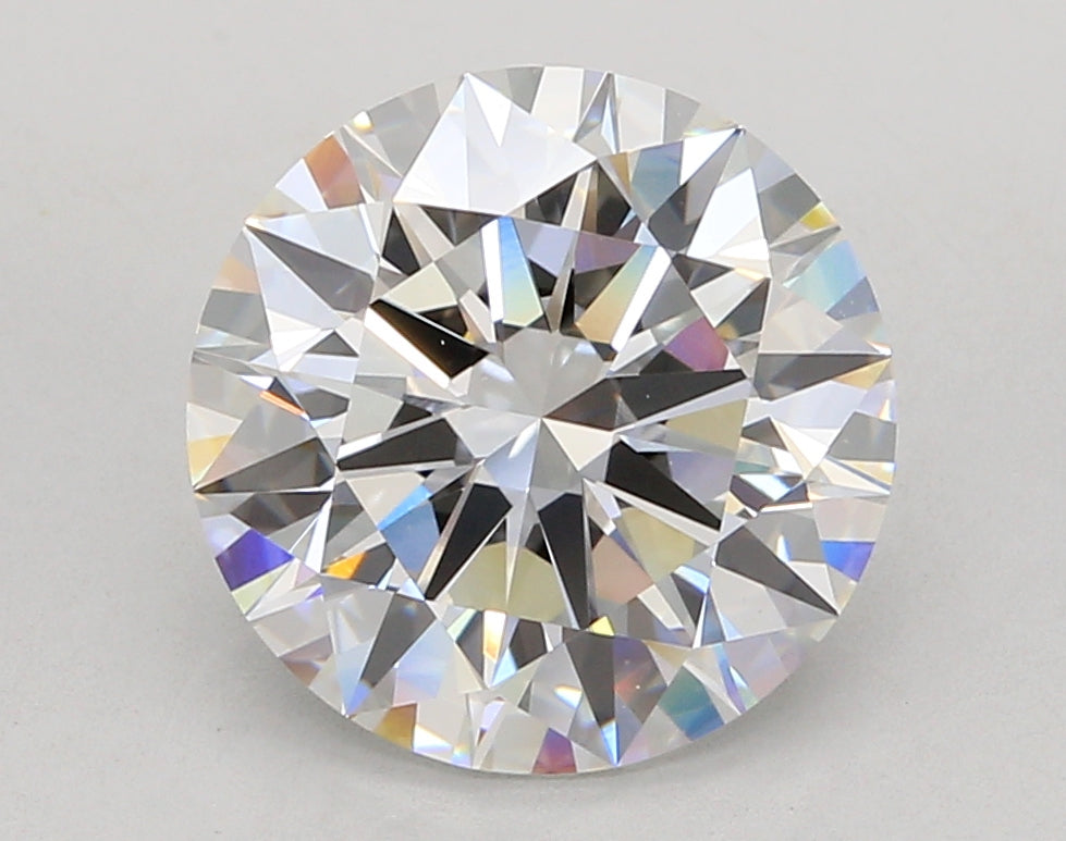 4.85 Carat Round Shaped, Ideal Cut, F Color, VS1 Clarity, IGI Certified Lab Grown Diamond