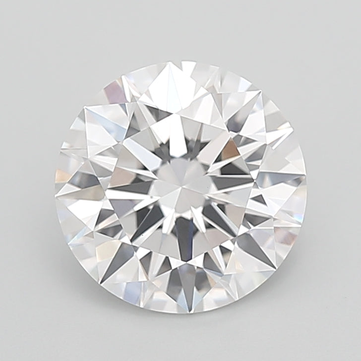 3.25 Carat Round Shaped, Ideal Cut, D Color, VVS2 Clarity, IGI Certified Lab Grown Diamond