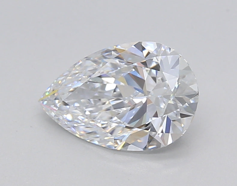 1.01 Carat Pear Shaped, Excellent Cut, E Color, VVS2 Clarity, IGI Certified Lab Grown Diamond