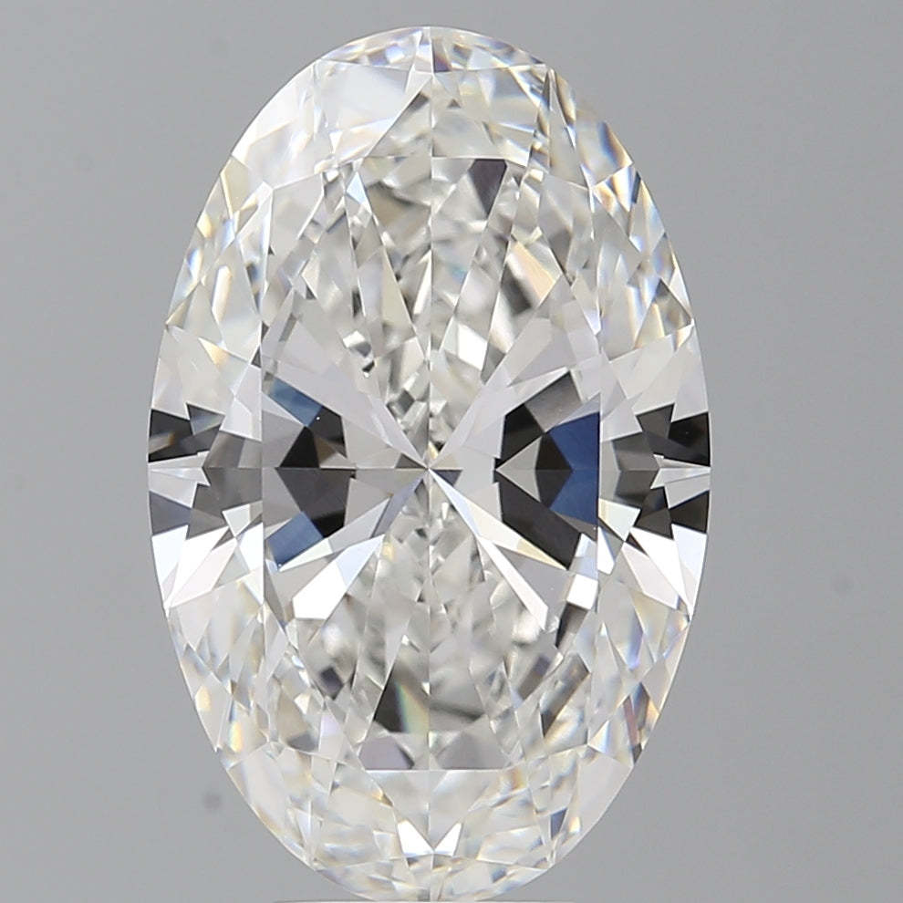 7.52 Carat Oval Shaped, Ideal Cut, E Color, VVS2 Clarity, IGI Certified Lab Grown Diamond