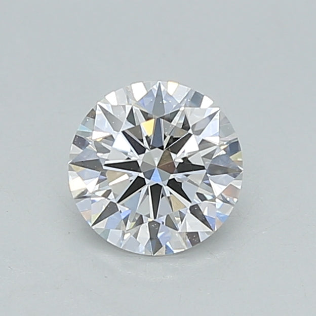 0.54 Carat Round Shaped, Ideal Cut, D Color, VVS2 Clarity, IGI Certified Lab Grown Diamond