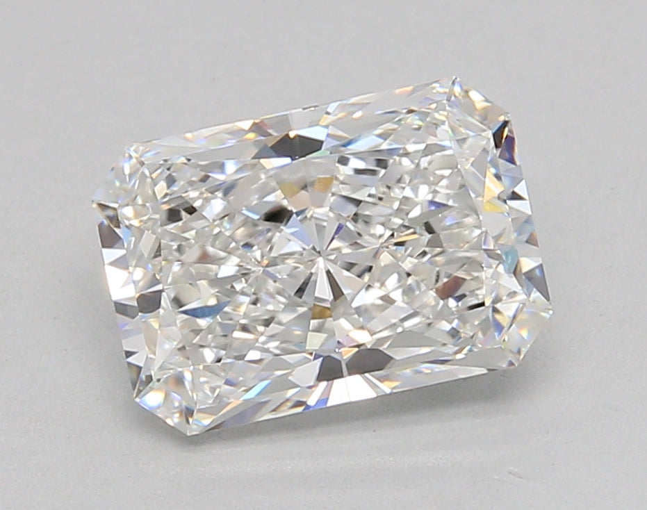 3.03 Carat Radiant Shaped, Ideal Cut, E Color, VVS2 Clarity, IGI Certified Lab Grown Diamond