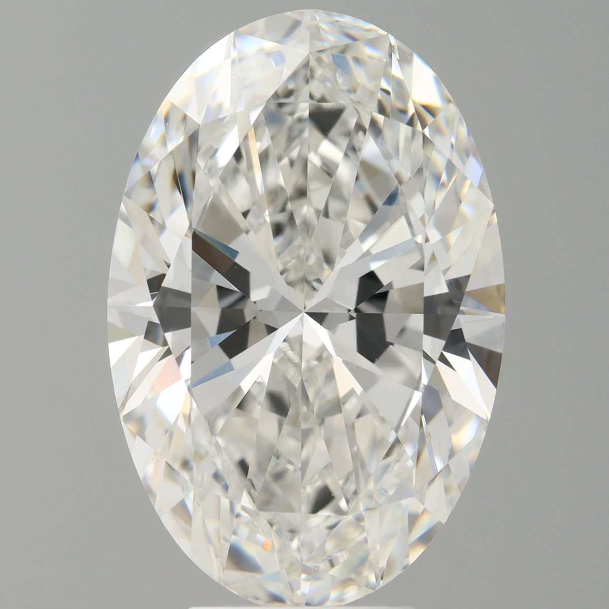 6.55 Carat Oval Shaped, Ideal Cut, F Color, VVS2 Clarity, IGI Certified Lab Grown Diamond