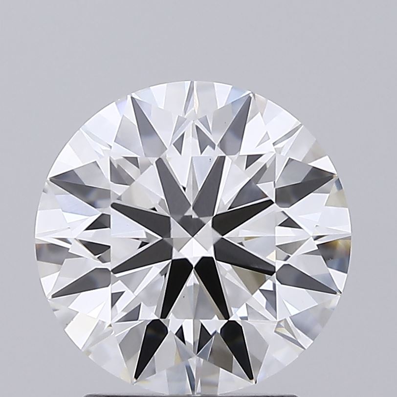 2.40 Carat Round Shaped, Ideal Cut, F Color, VVS2 Clarity, IGI Certified Lab Grown Diamond