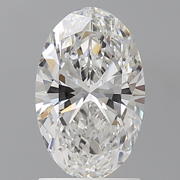 1.59 Carat Oval Shaped, Ideal Cut, D Color, VS1 Clarity, IGI Certified Lab Grown Diamond