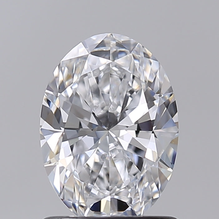 1.00 Carat Oval Shaped, Very Good Cut, D Color, VVS1 Clarity, IGI Certified Lab Grown Diamond