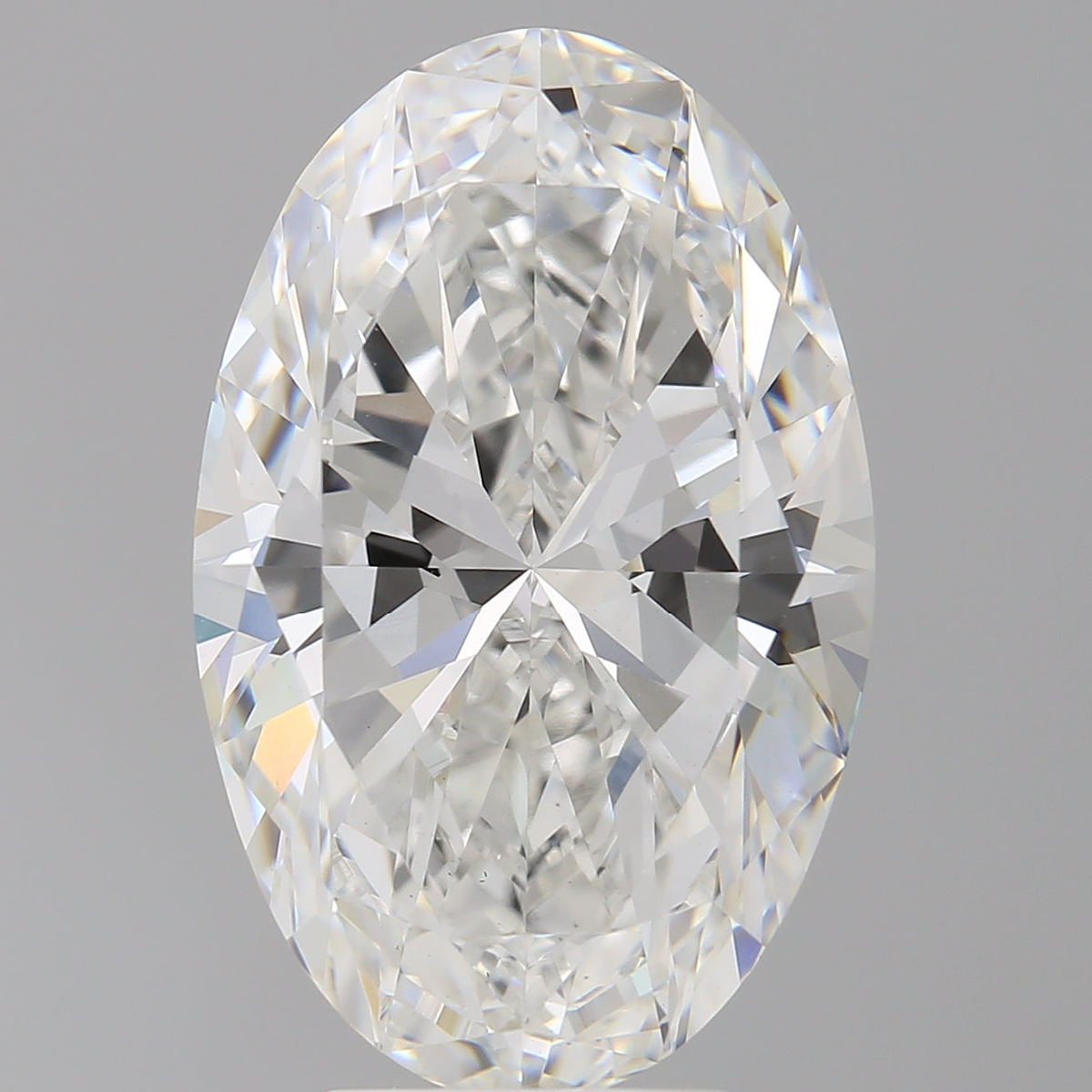 6.04 Carat Oval Shaped, Ideal Cut, F Color, VVS2 Clarity, IGI Certified Lab Grown Diamond
