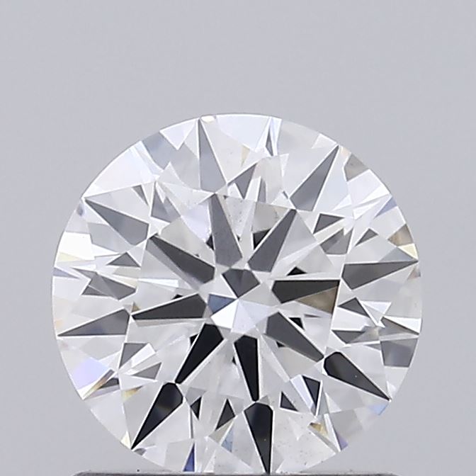 1.02 Carat Round Shaped, Ideal Cut, D Color, VS2 Clarity, IGI Certified Lab Grown Diamond