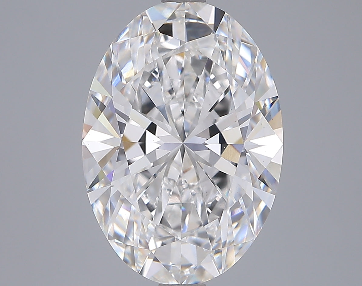 4.72 Carat Oval Shaped, Ideal Cut, E Color, VS1 Clarity, IGI Certified Lab Grown Diamond