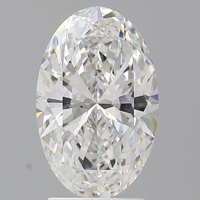 2.59 Carat Oval Shaped, Ideal Cut, E Color, VVS2 Clarity, IGI Certified Lab Grown Diamond