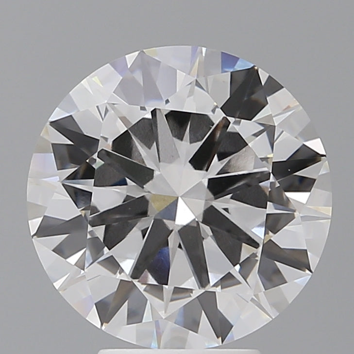 5.02 Carat Round Shaped, Excellent Cut, E Color, VVS2 Clarity, IGI Certified Lab Grown Diamond