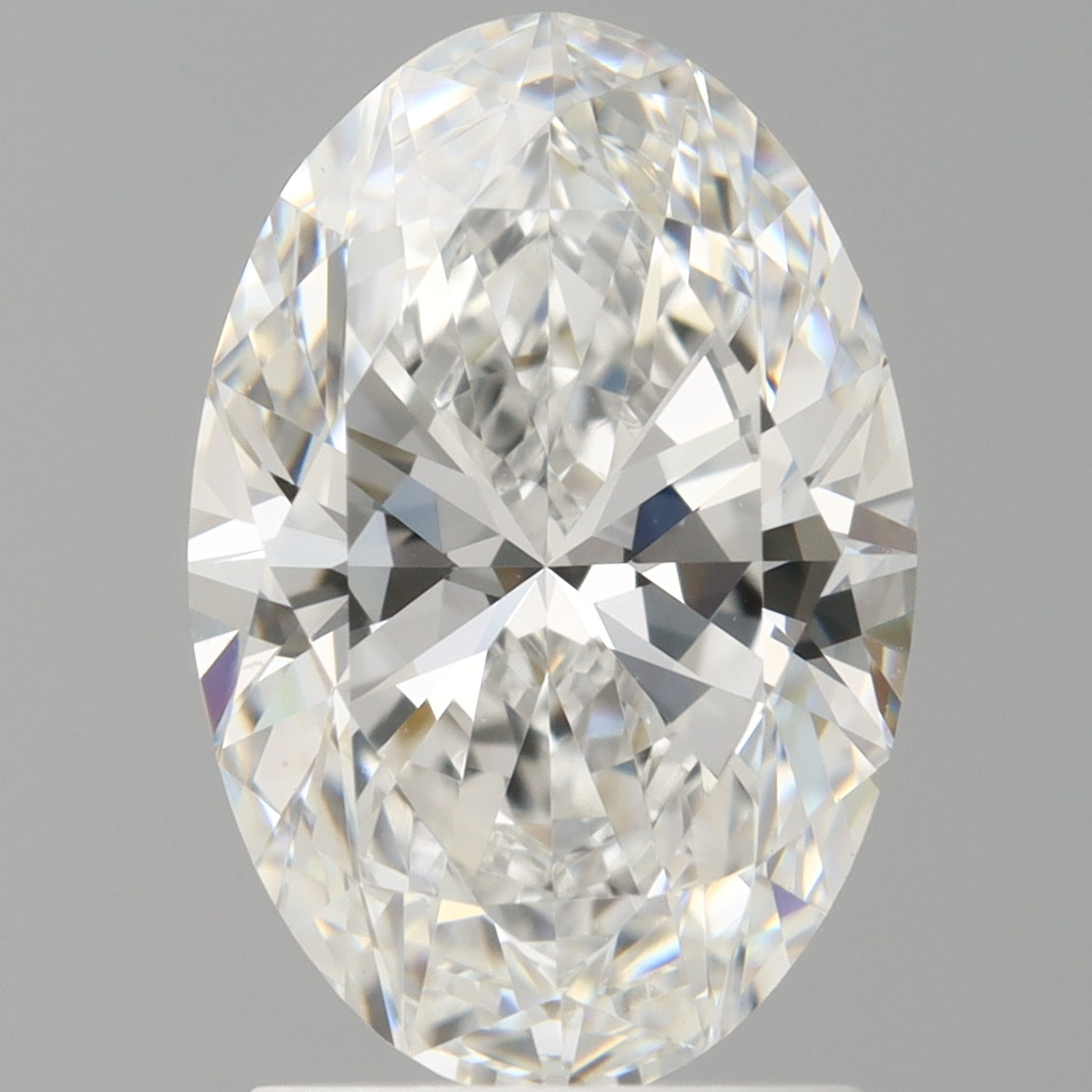 2.10 Carat Oval Shaped, Excellent Cut, E Color, VVS2 Clarity, IGI Certified Lab Grown Diamond