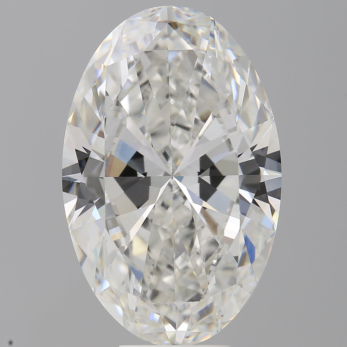 10.03 Carat Oval Shaped, Ideal Cut, F Color, VVS2 Clarity, IGI Certified Lab Grown Diamond