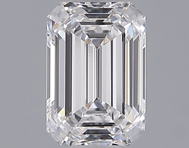 1.03 Carat Emerald Shaped, Ideal Cut, D Color, VVS1 Clarity, IGI Certified Lab Grown Diamond