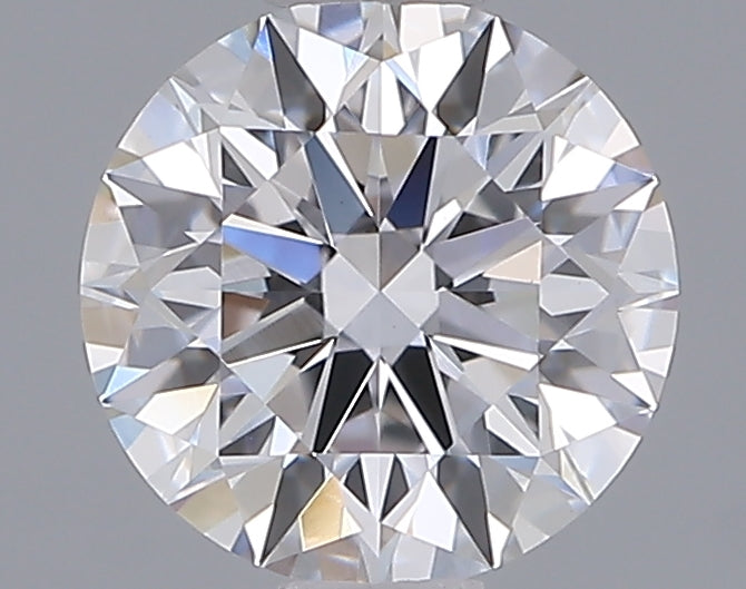 1.05 Carat Round Shaped, Ideal Cut, D Color, VVS2 Clarity, IGI Certified Lab Grown Diamond