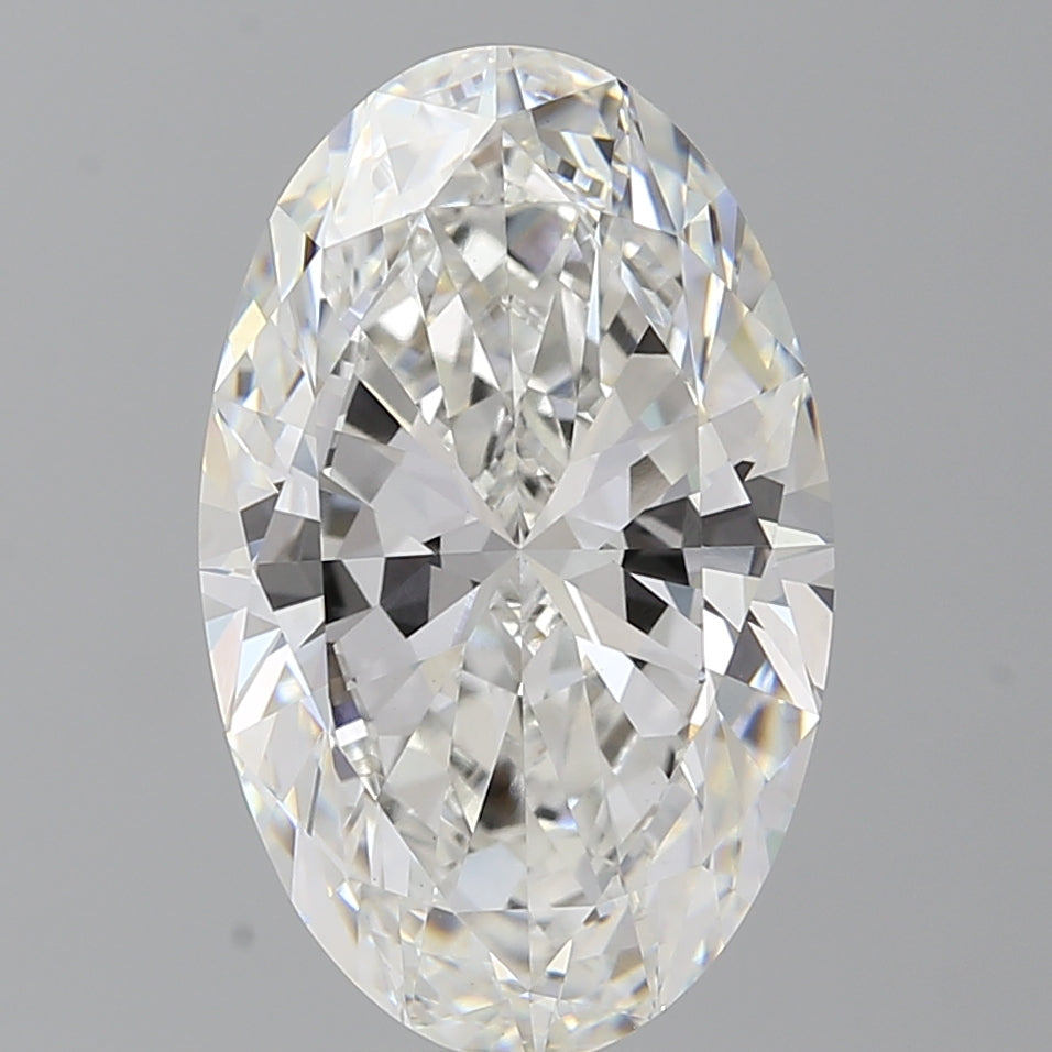 6.54 Carat Oval Shaped, Ideal Cut, F Color, VVS2 Clarity, IGI Certified Lab Grown Diamond