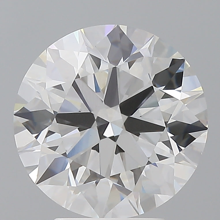 4.10 Carat Round Shaped, Ideal Cut, E Color, VVS2 Clarity, IGI Certified Lab Grown Diamond