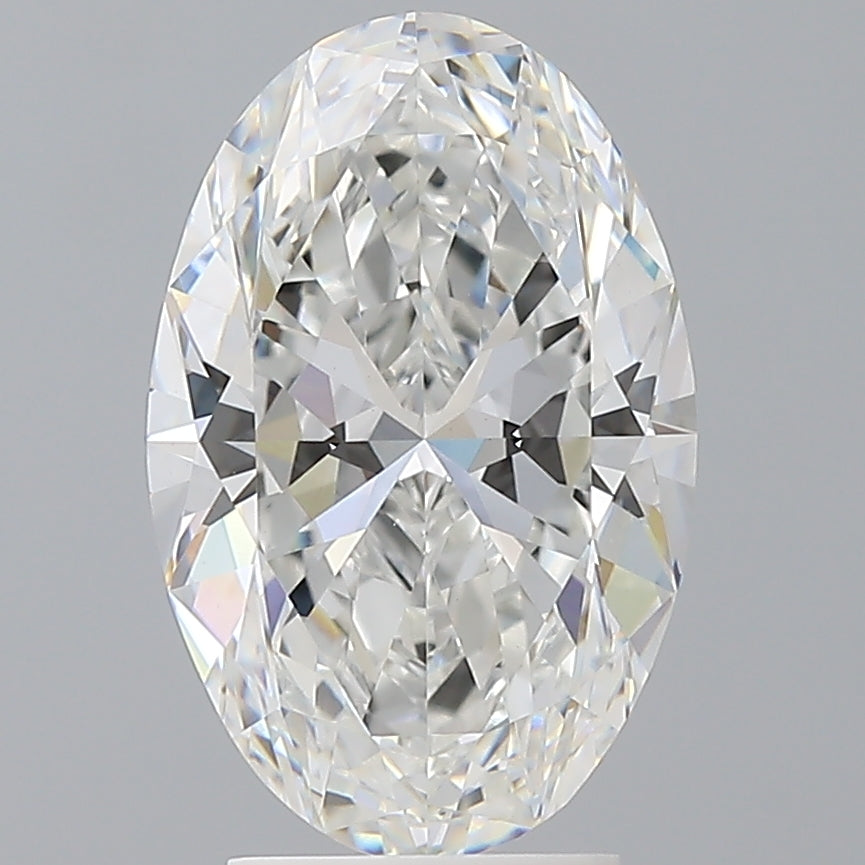 3.60 Carat Oval Shaped, Ideal Cut, E Color, VVS2 Clarity, IGI Certified Lab Grown Diamond