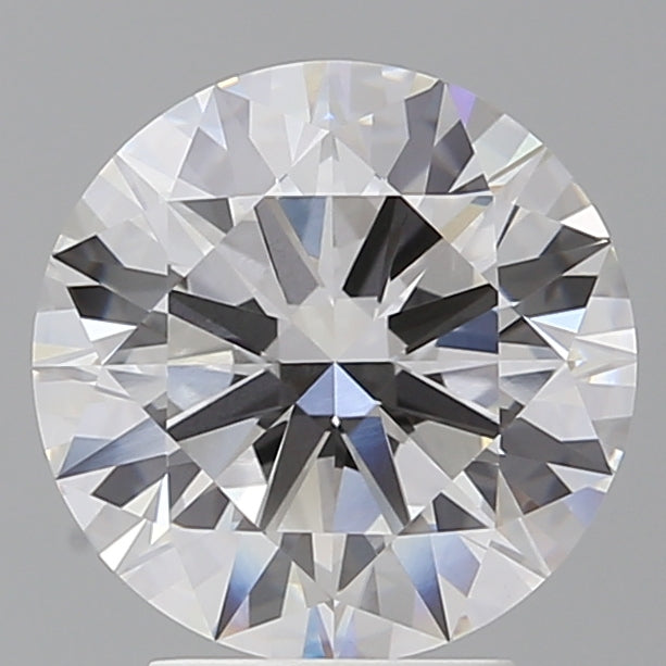 3.50 Carat Round Shaped, Ideal Cut, E Color, VVS2 Clarity, IGI Certified Lab Grown Diamond
