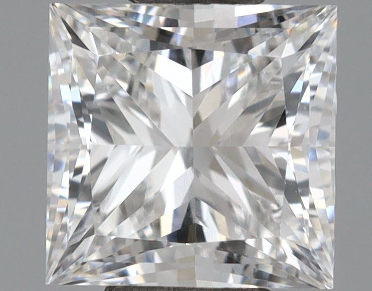 1.01 Carat Princess Shaped, Ideal Cut, E Color, VVS1 Clarity, IGI Certified Lab Grown Diamond