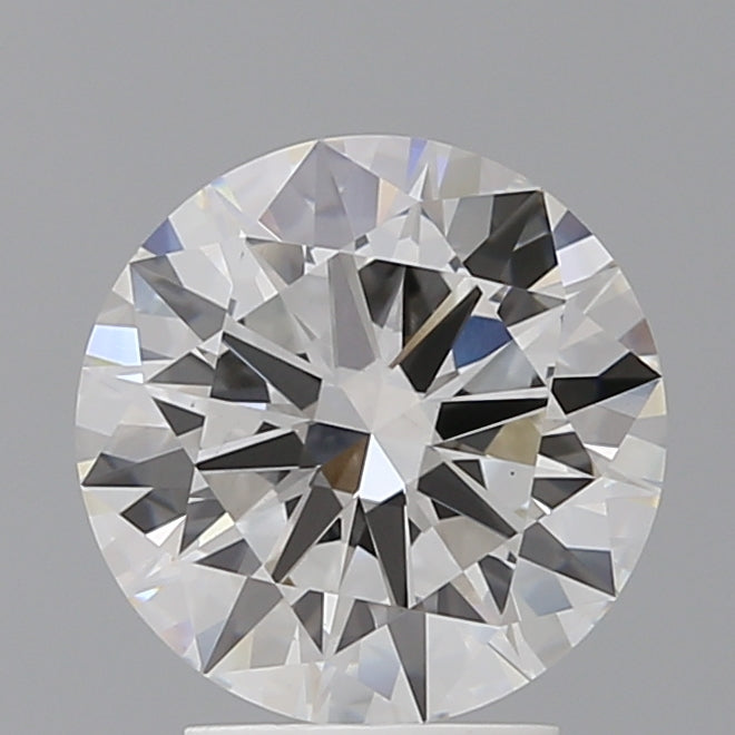 3.09 Carat Round Shaped, Excellent Cut, F Color, VS1 Clarity, IGI Certified Lab Grown Diamond