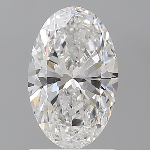 1.55 Carat Oval Shaped, Ideal Cut, D Color, VVS2 Clarity, IGI Certified Lab Grown Diamond