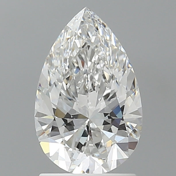 1.60 Carat Pear Shaped, Ideal Cut, E Color, VVS2 Clarity, IGI Certified Lab Grown Diamond