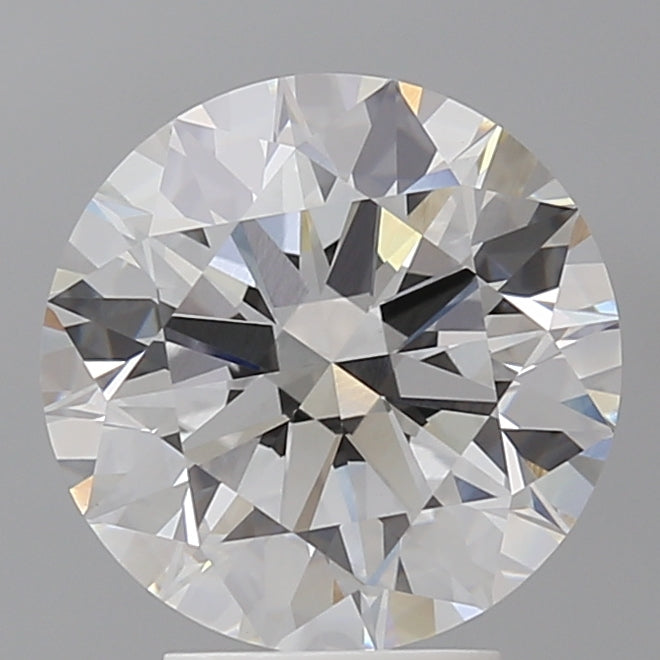 4.10 Carat Round Shaped, Ideal Cut, E Color, VVS2 Clarity, IGI Certified Lab Grown Diamond
