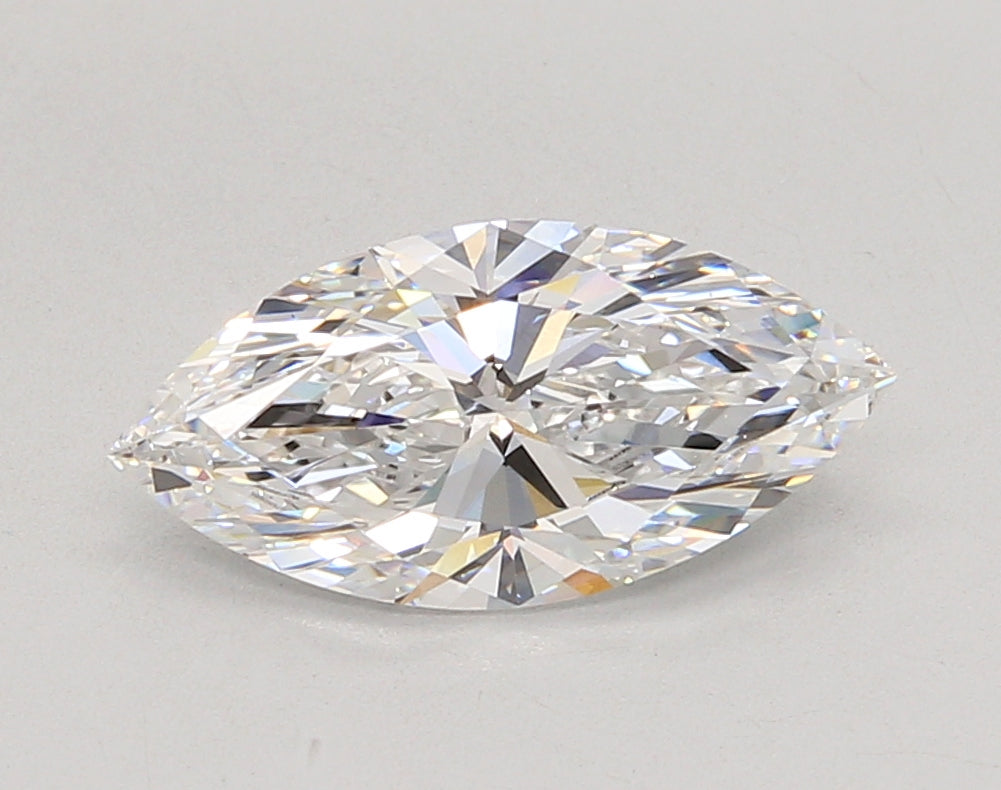 2.01 Carat Marquise Shaped, Ideal Cut, D Color, VS1 Clarity, IGI Certified Lab Grown Diamond