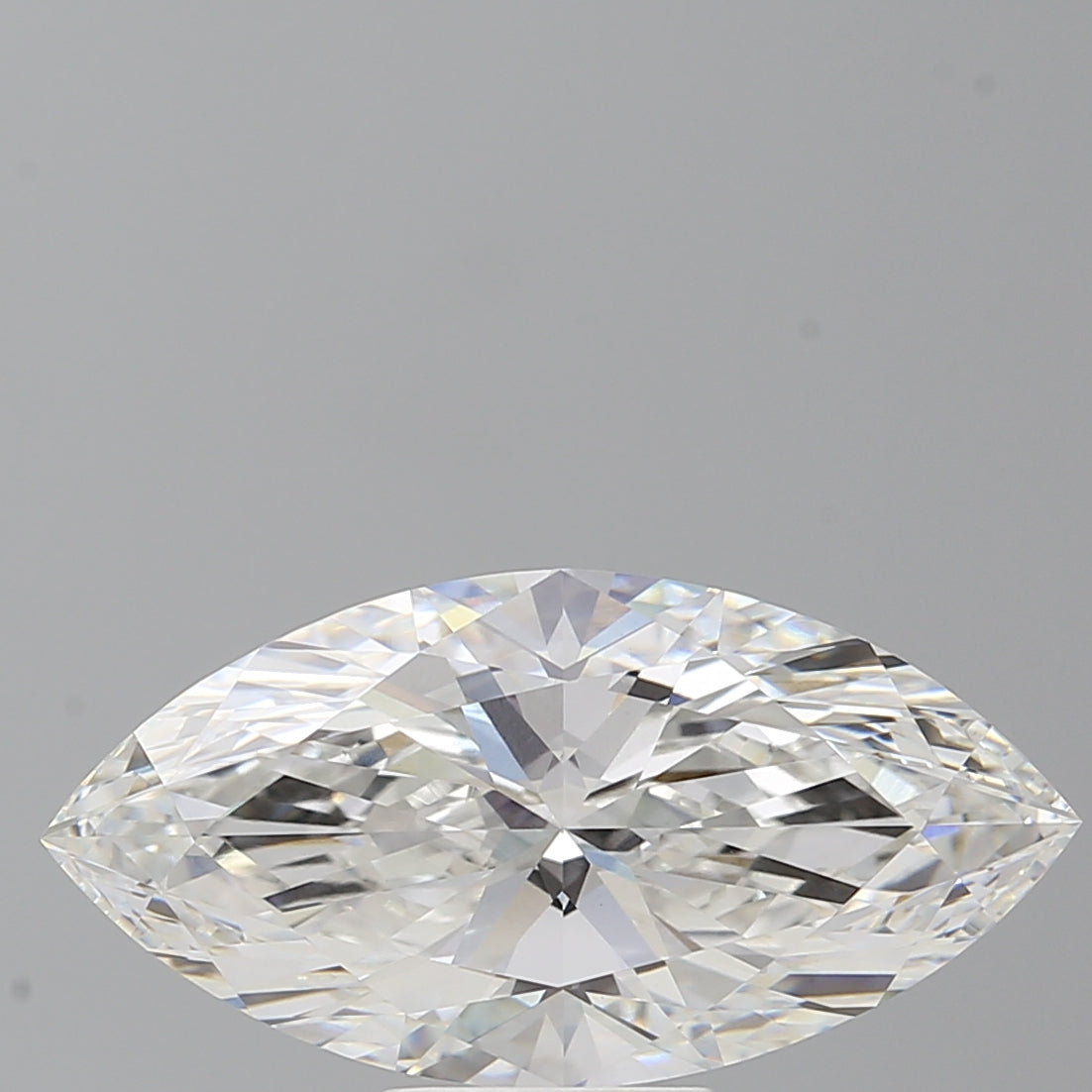 5.60 Carat Marquise Shaped, Ideal Cut, F Color, VVS2 Clarity, IGI Certified Lab Grown Diamond