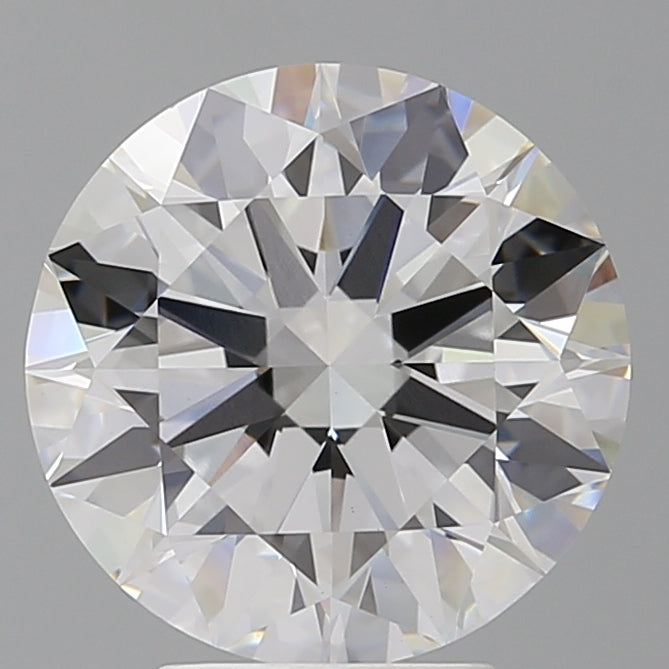 4.57 Carat Round Shaped, Ideal Cut, E Color, VVS2 Clarity, IGI Certified Lab Grown Diamond