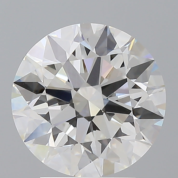 3.56 Carat Round Shaped, Excellent Cut, F Color, VVS2 Clarity, IGI Certified Lab Grown Diamond