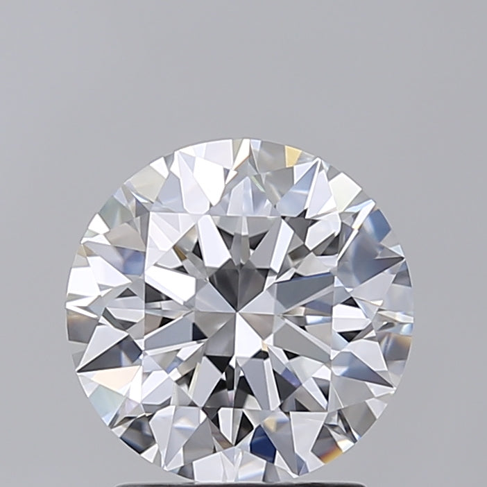 2.02 Carat Round Shaped, Ideal Cut, D Color, VVS2 Clarity, IGI Certified Lab Grown Diamond