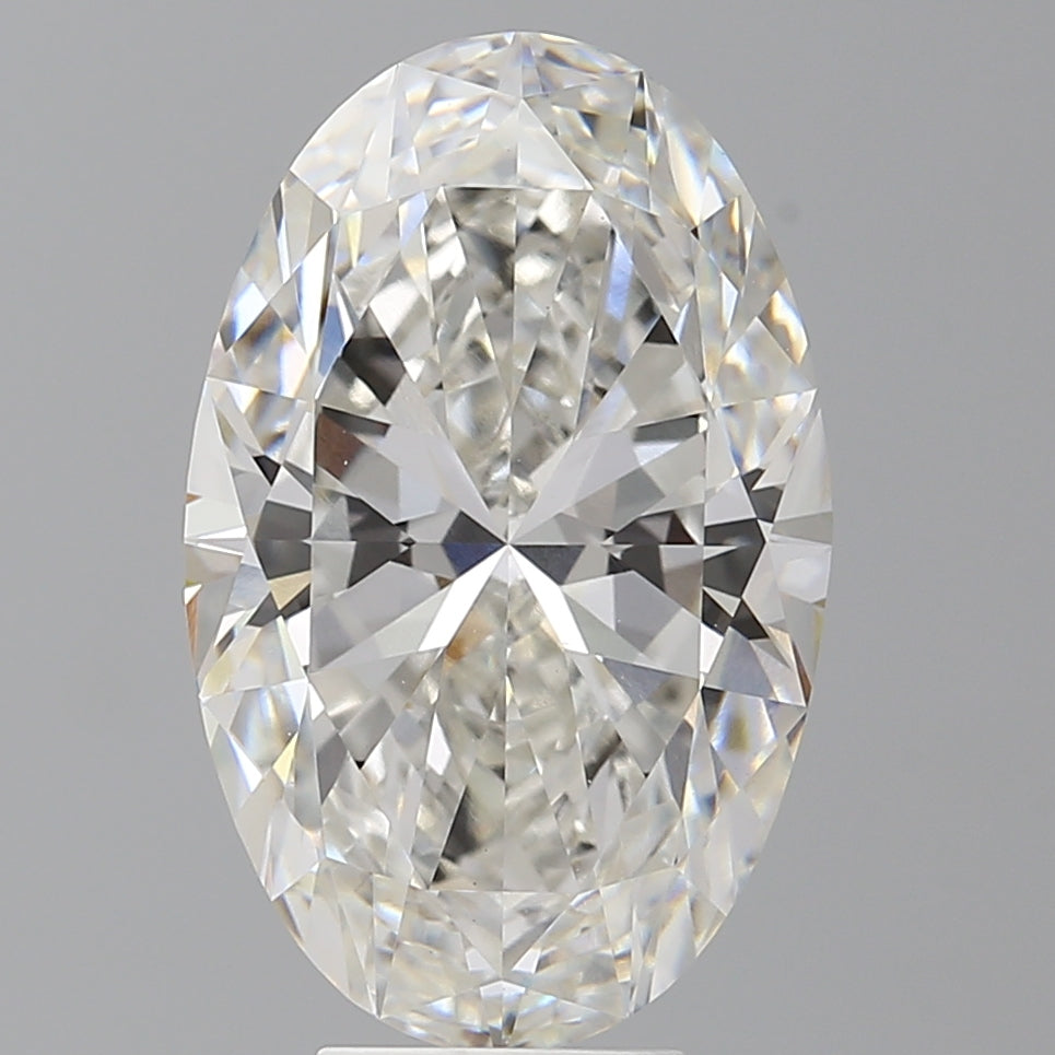7.04 Carat Oval Shaped, Ideal Cut, G Color, VVS2 Clarity, IGI Certified Lab Grown Diamond