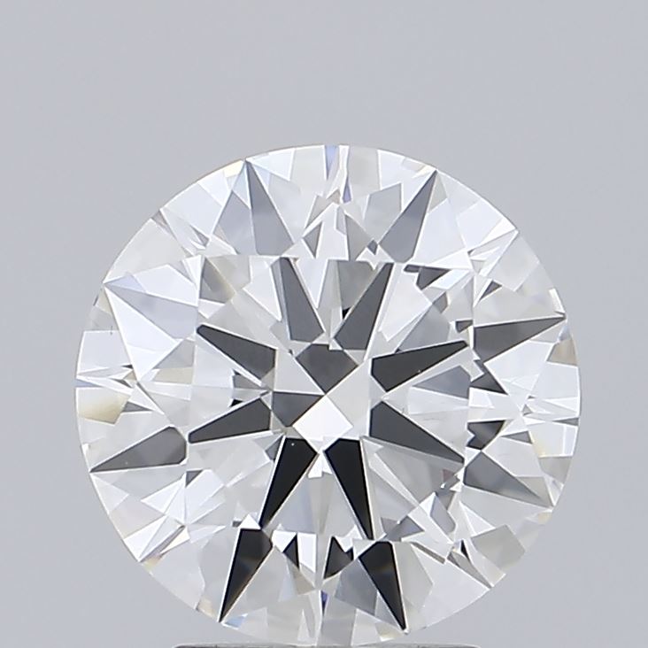3.19 Carat Round Shaped, Ideal Cut, E Color, VVS2 Clarity, IGI Certified Lab Grown Diamond