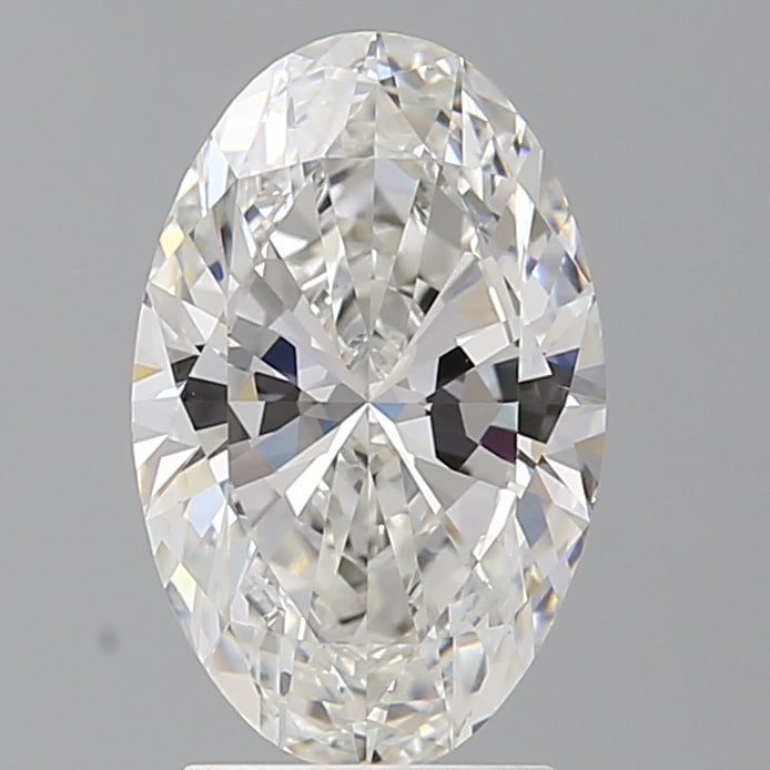 2.55 Carat Oval Shaped, Ideal Cut, E Color, VVS2 Clarity, IGI Certified Lab Grown Diamond