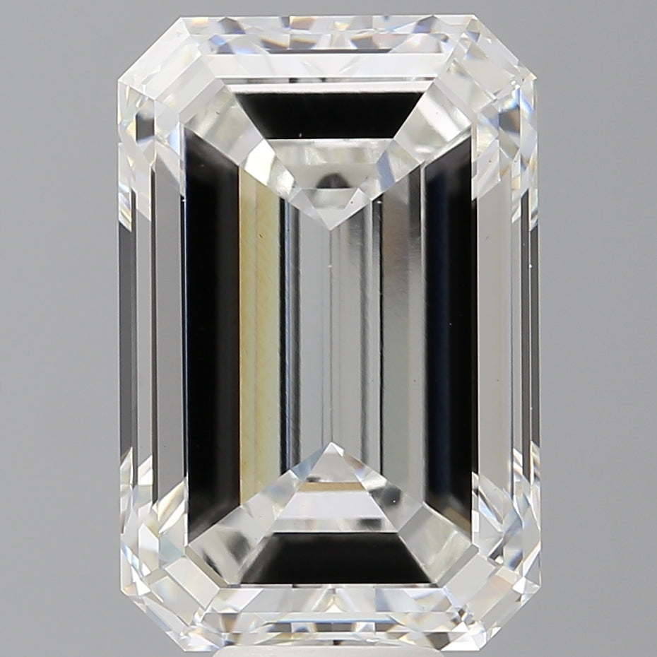 11.51 Carat Emerald Shaped, Excellent Cut, F Color, VS1 Clarity, IGI Certified Lab Grown Diamond