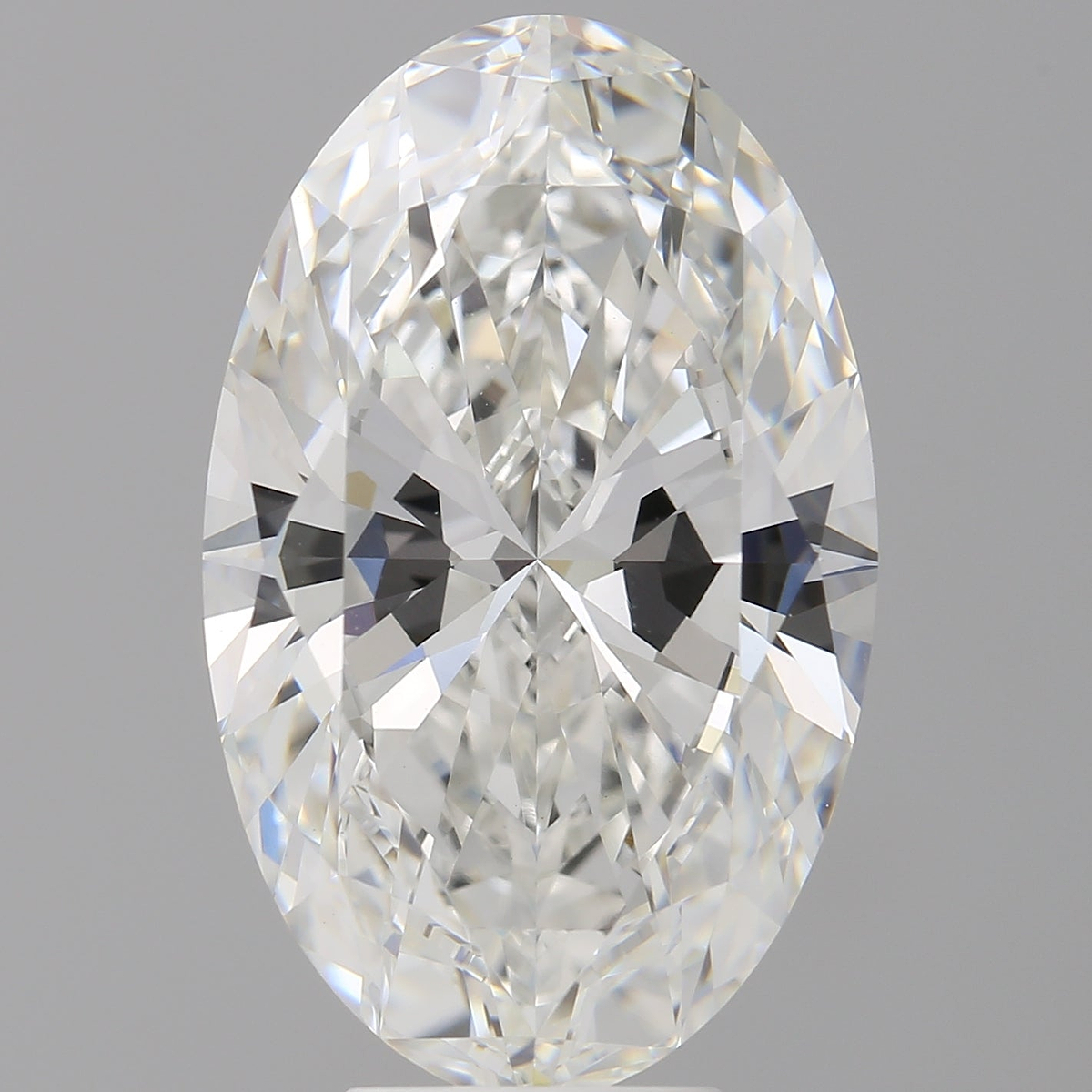 7.08 Carat Oval Shaped, Ideal Cut, F Color, VVS2 Clarity, IGI Certified Lab Grown Diamond