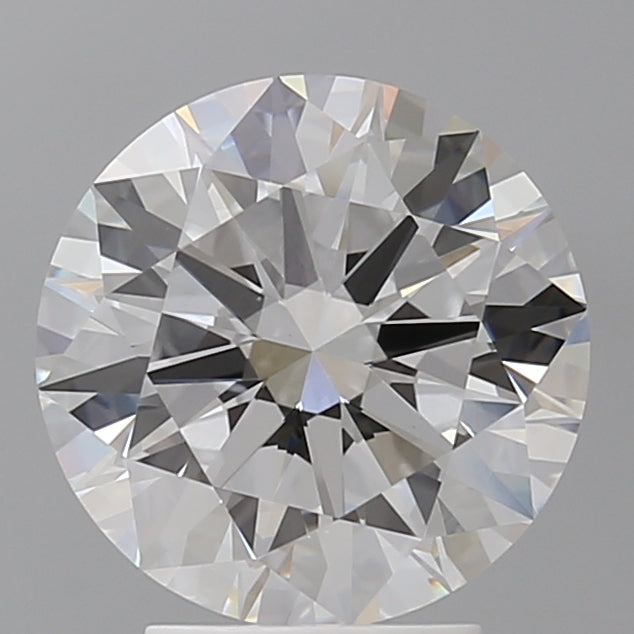 3.51 Carat Round Shaped, Excellent Cut, E Color, VVS2 Clarity, IGI Certified Lab Grown Diamond