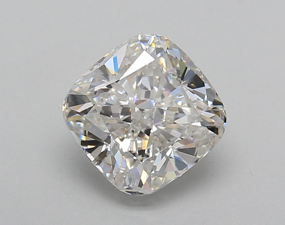 2.01 Carat Cushion Shaped, Excellent Cut, F Color, VVS2 Clarity, IGI Certified Lab Grown Diamond