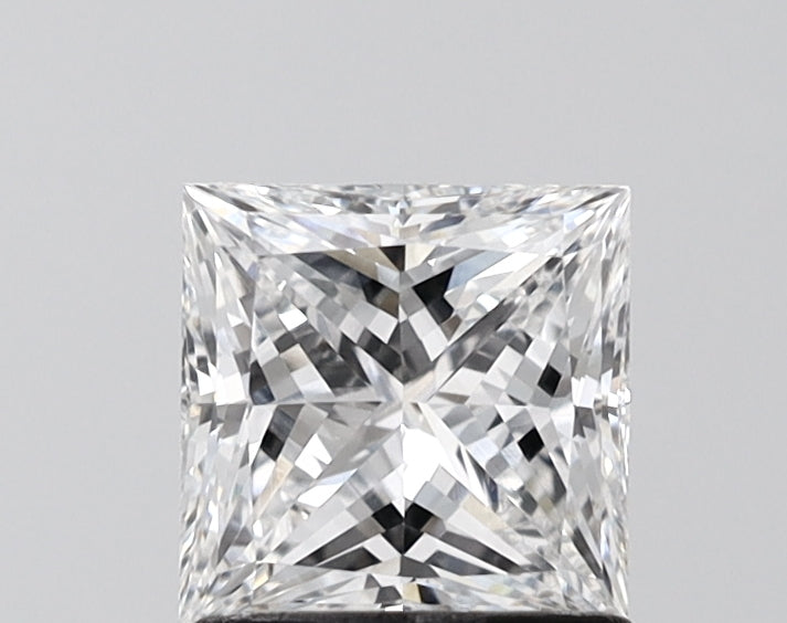 1.16 Carat Princess Shaped, Excellent Cut, D Color, VVS2 Clarity, IGI Certified Lab Grown Diamond