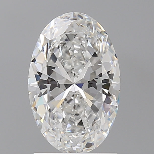 1.60 Carat Oval Shaped, Ideal Cut, E Color, VS1 Clarity, IGI Certified Lab Grown Diamond