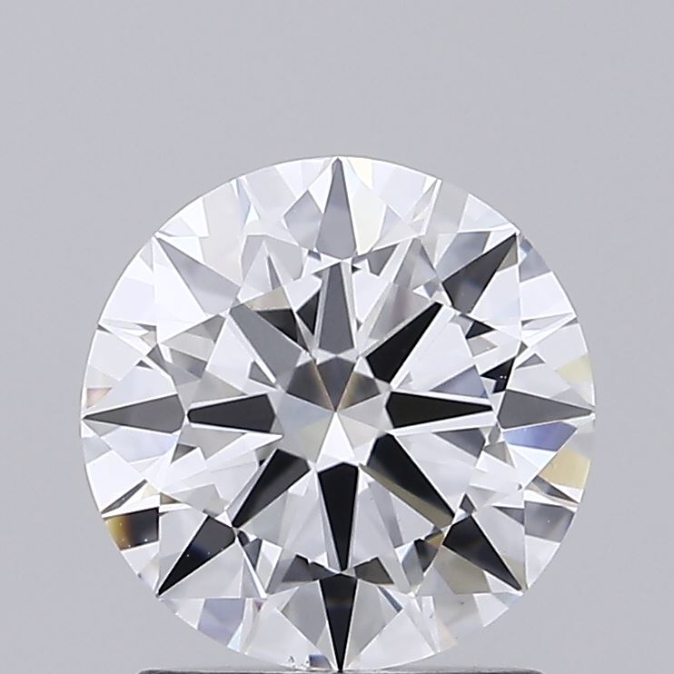 1.52 Carat Round Shaped, Ideal Cut, D Color, VVS2 Clarity, IGI Certified Lab Grown Diamond