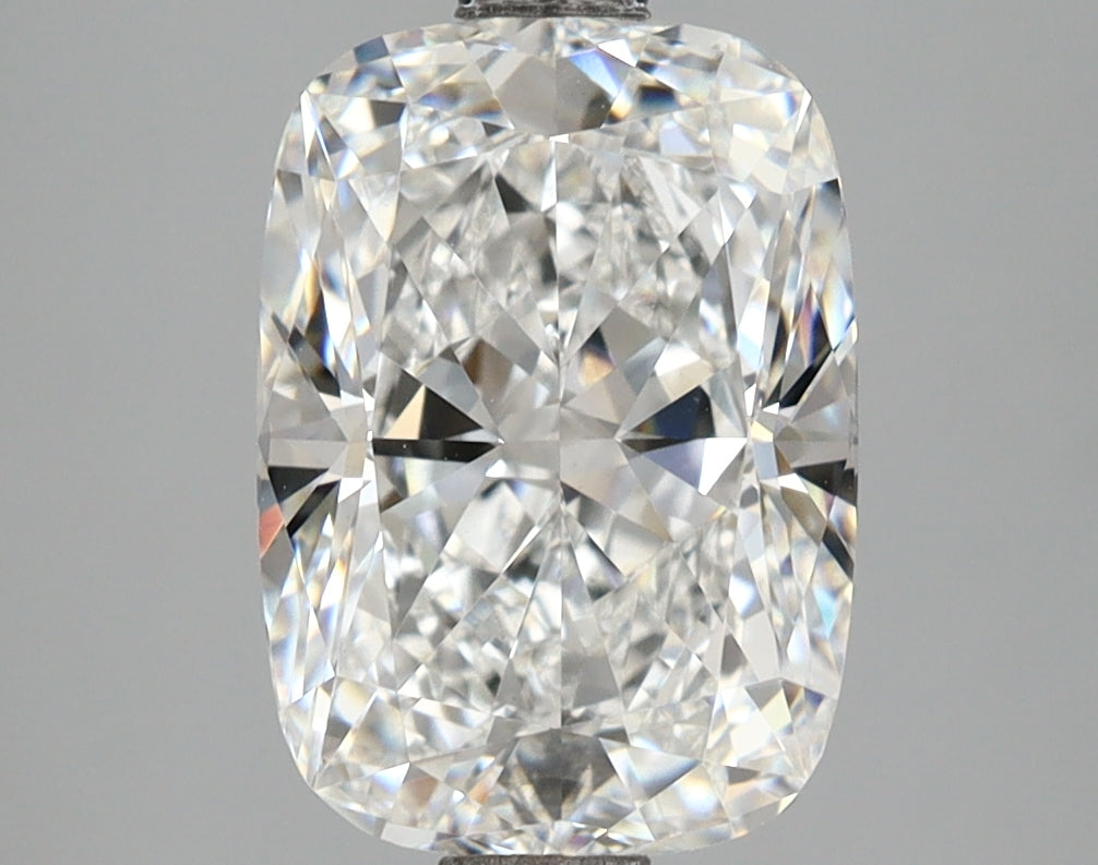 3.21 Carat Cushion Shaped, Ideal Cut, D Color, VVS2 Clarity, IGI Certified Lab Grown Diamond