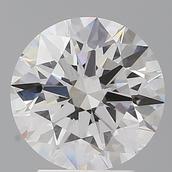 3.09 Carat Round Shaped, Ideal Cut, E Color, VVS2 Clarity, IGI Certified Lab Grown Diamond