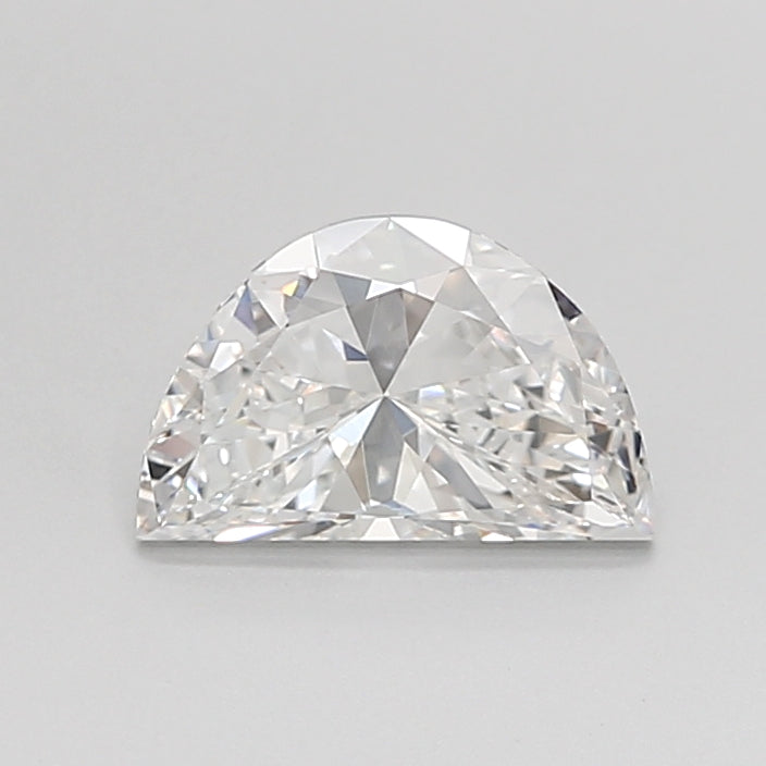 1.10 Carat Half Moon Shaped, Very Good Cut, D Color, VVS1 Clarity, IGI Certified Lab Grown Diamond