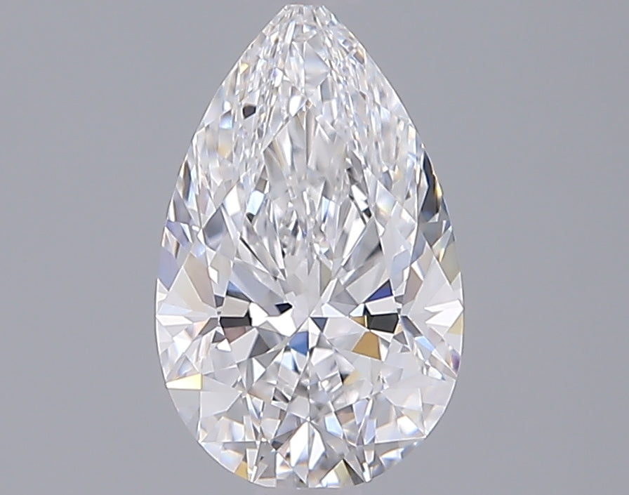 1.51 Carat Pear Shaped, Ideal Cut, D Color, IF Clarity, IGI Certified Lab Grown Diamond