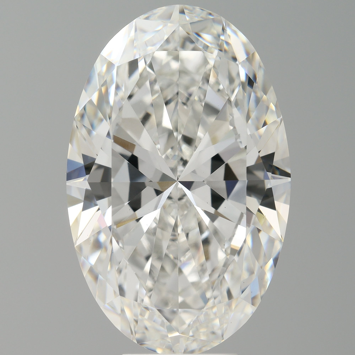 9.08 Carat Oval Shaped, Ideal Cut, F Color, VVS2 Clarity, IGI Certified Lab Grown Diamond