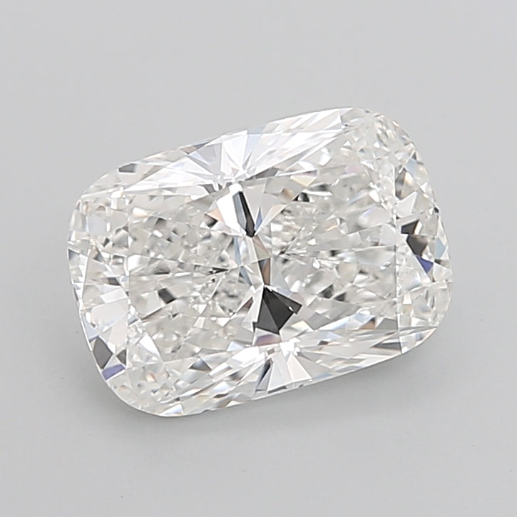 5.08 Carat Cushion Shaped, Ideal Cut, F Color, VVS2 Clarity, IGI Certified Lab Grown Diamond