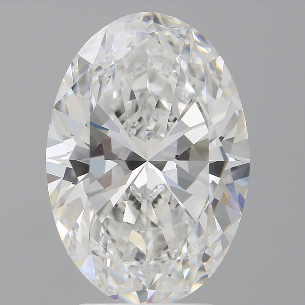 4.09 Carat Oval Shaped, Ideal Cut, E Color, VVS2 Clarity, IGI Certified Lab Grown Diamond